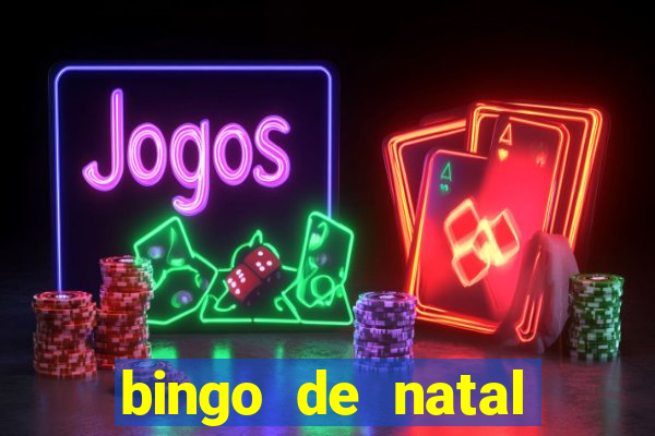 bingo de natal para imprimir gratis